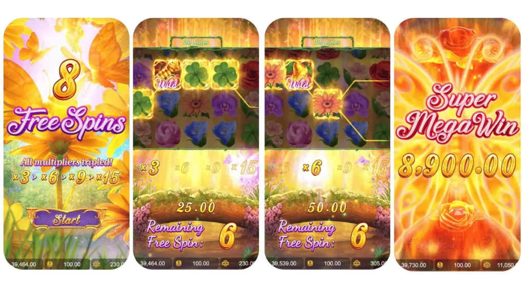 รีวิวเกม Butterfly Blossom