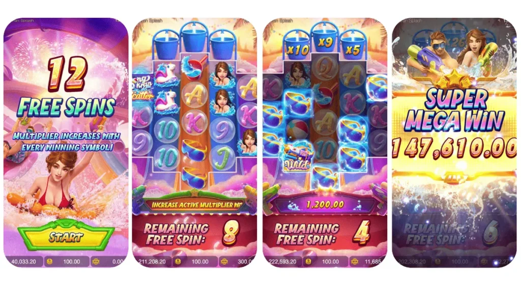 รีวิวเกม Songkran Splash